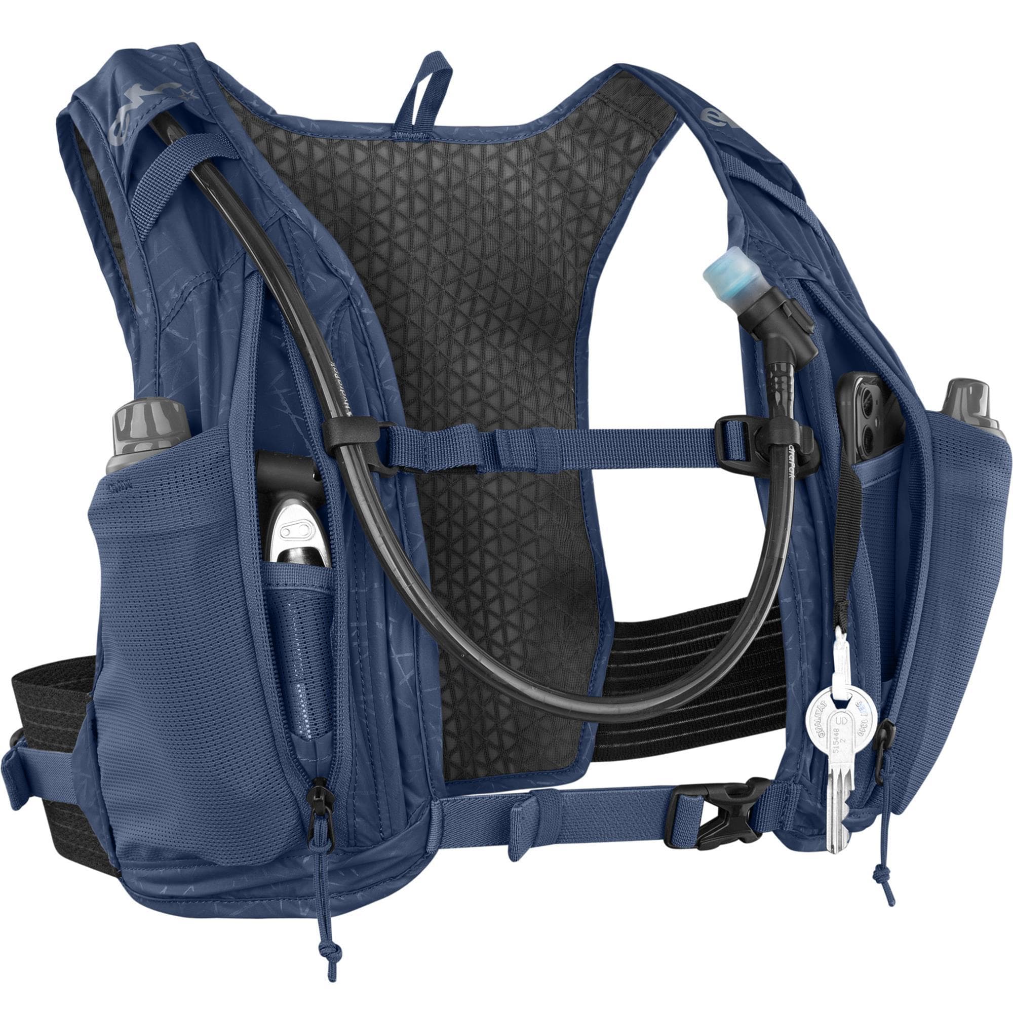 EVOC Hydro Pro 3L Hydration Pack + 1.5L Bladder 2025: DENIM ONE SIZE