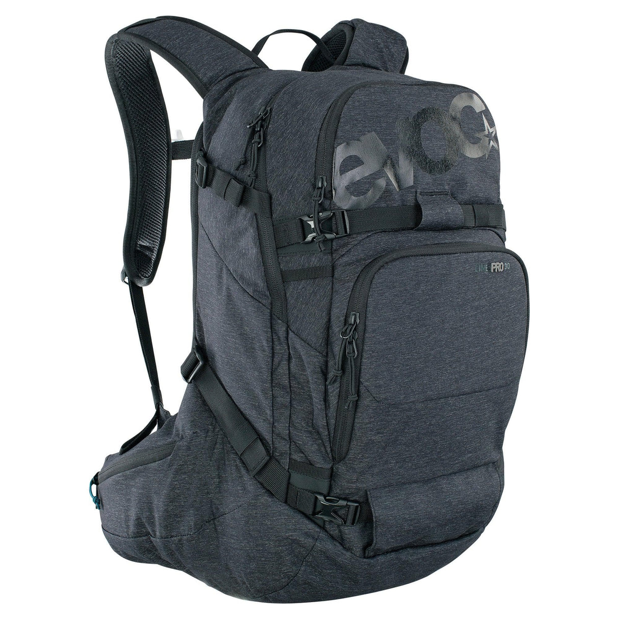 Evoc Line Pro 30L Backpack 2021: Black 30L (L/Xl)