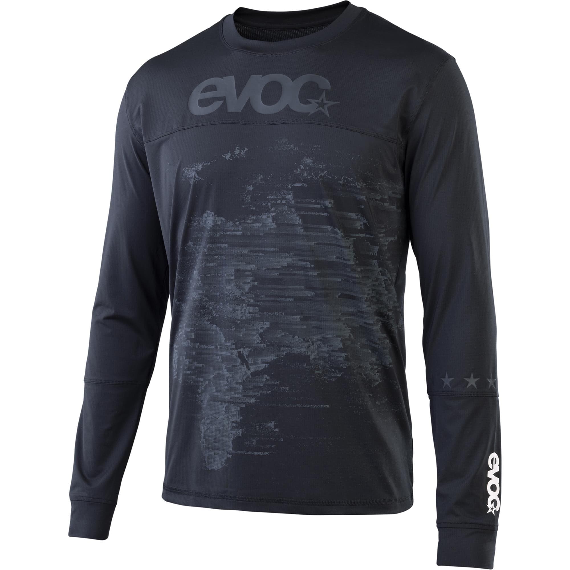 EVOC Mens Long Sleeve Jersey 2026: BLACK L