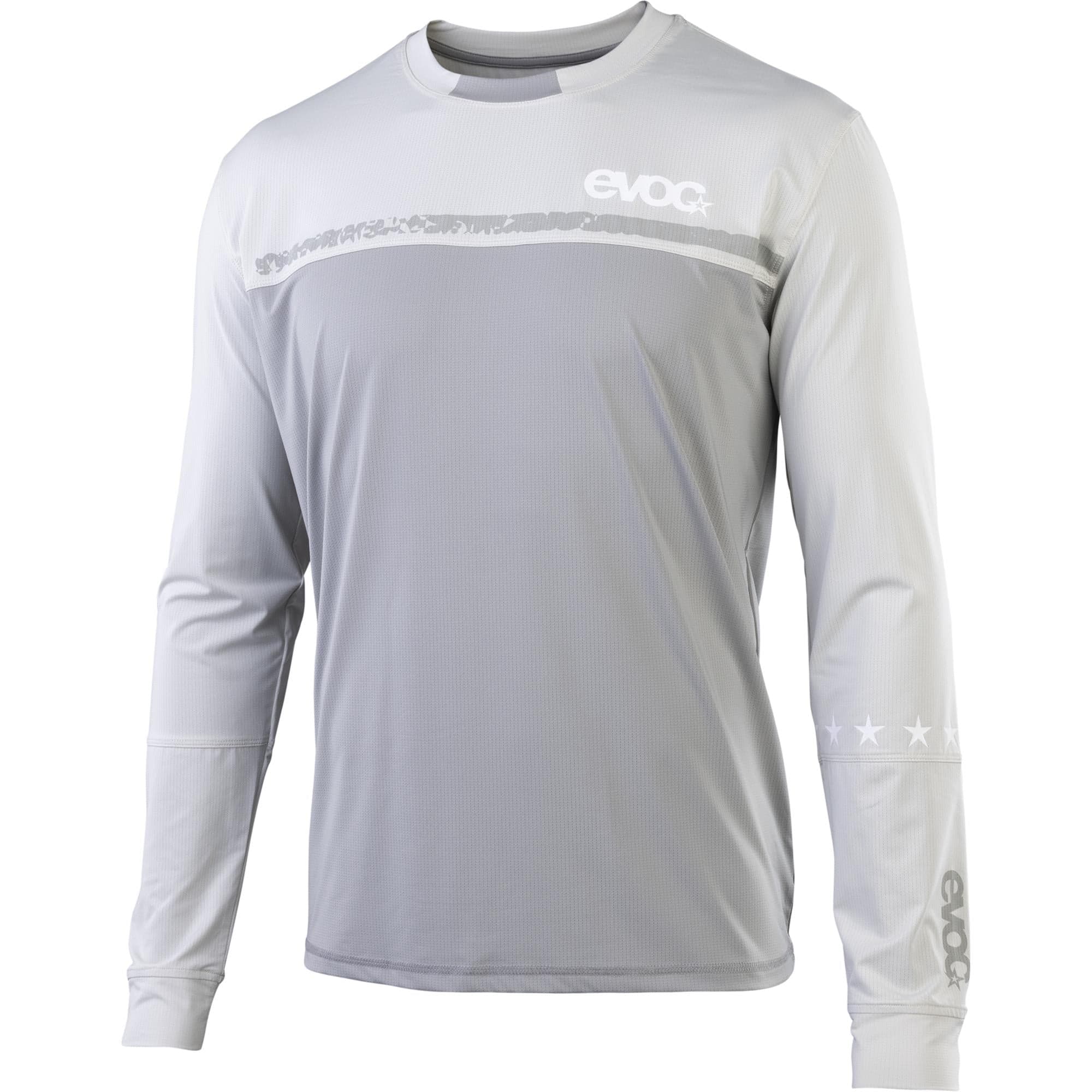 EVOC Mens Long Sleeve Jersey 2026: SAND/STONE L