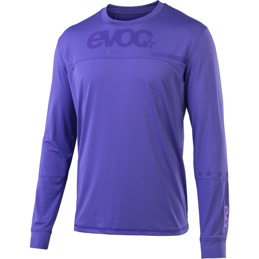 EVOC Mens Long Sleeve Jersey 2026: VIOLET S