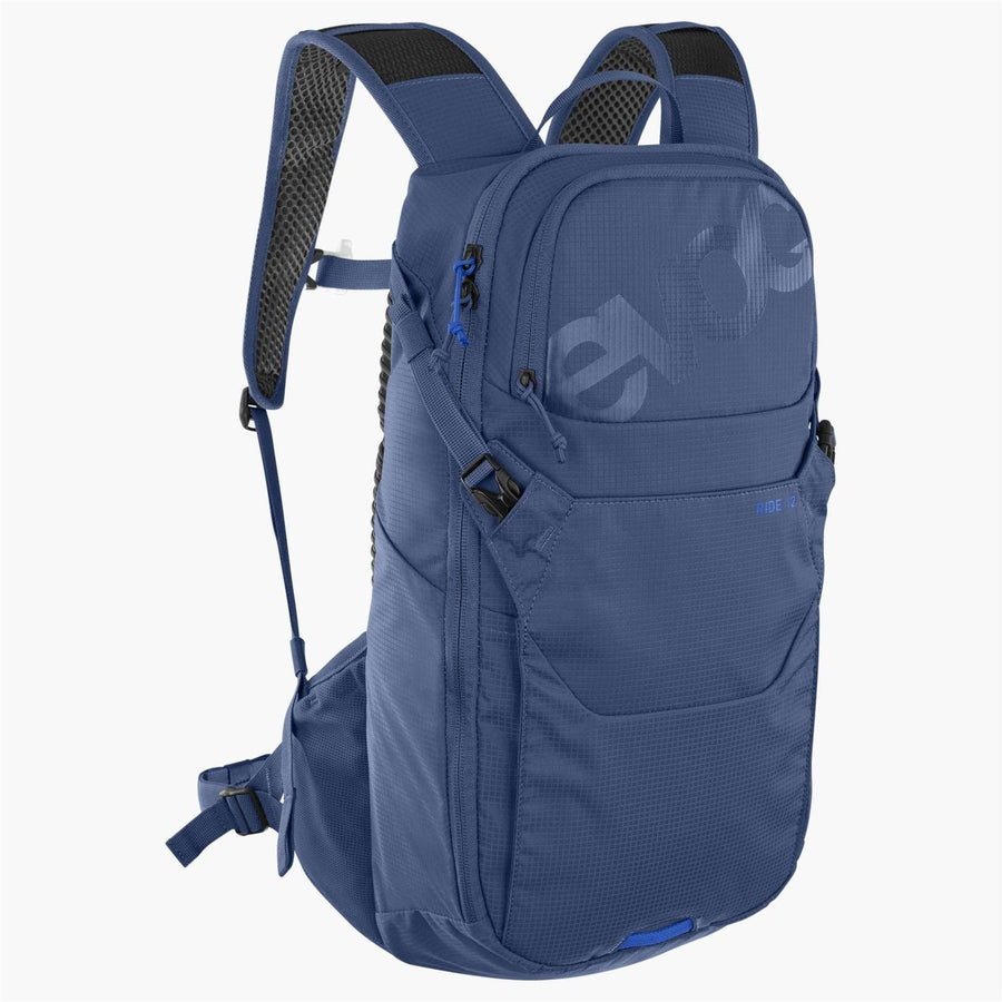 EVOC Ride 12L Backpack With 2L Hydration Bladder 2025: DENIM ONE SIZE