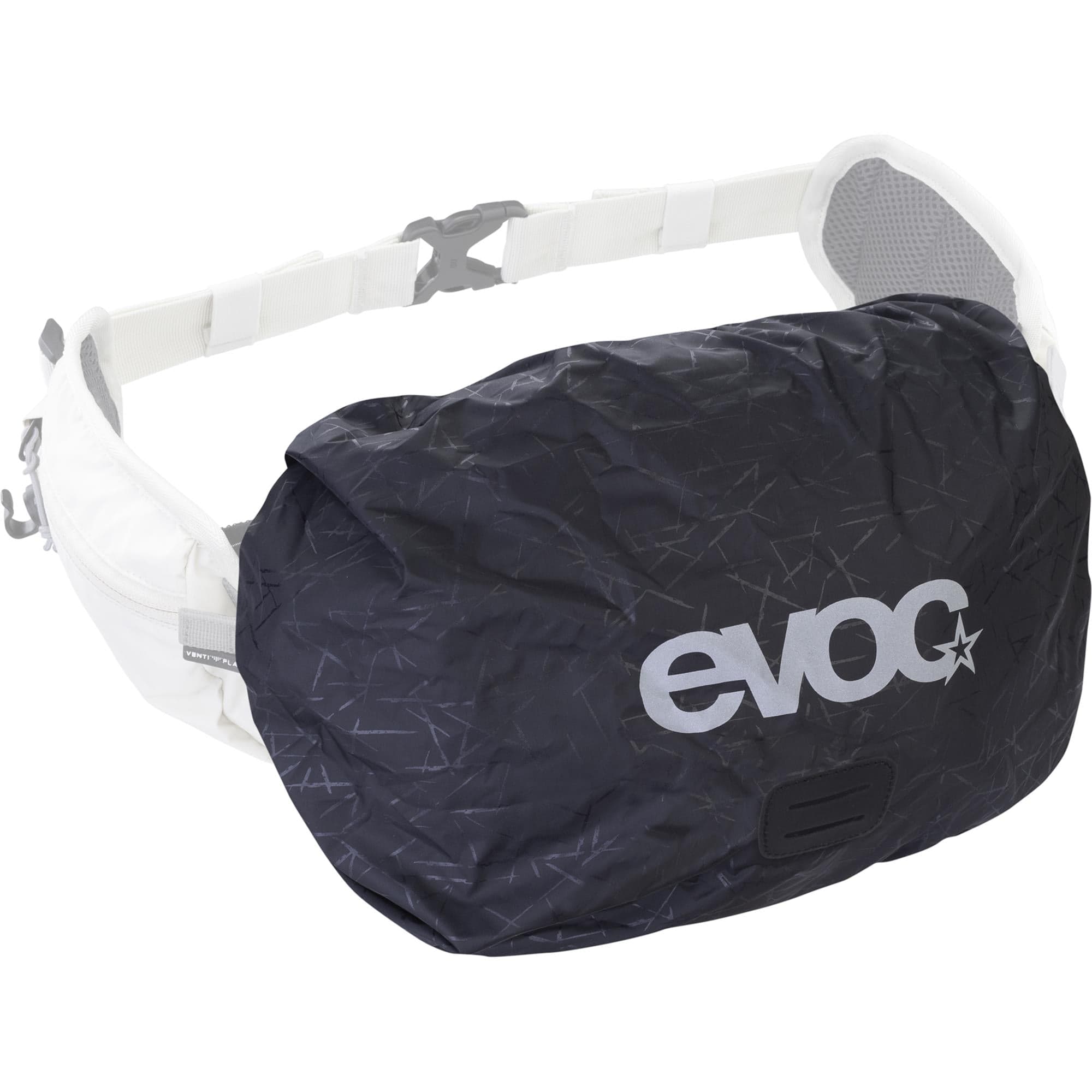 EVOC Raincover Sleeve Hip Pack 2026: BLACK ONE SIZE