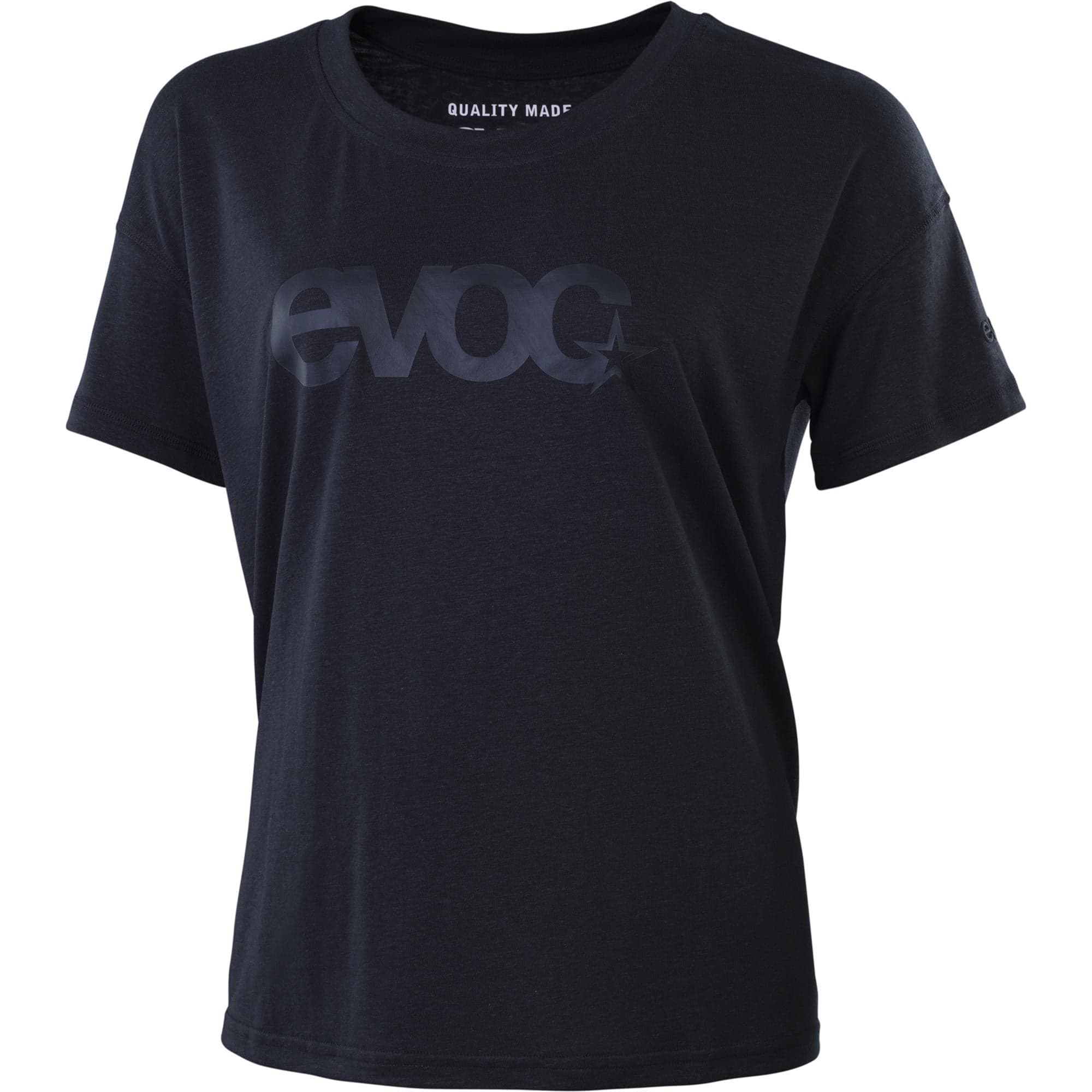 EVOC Womens Logo T Shirt 2026: BLACK L