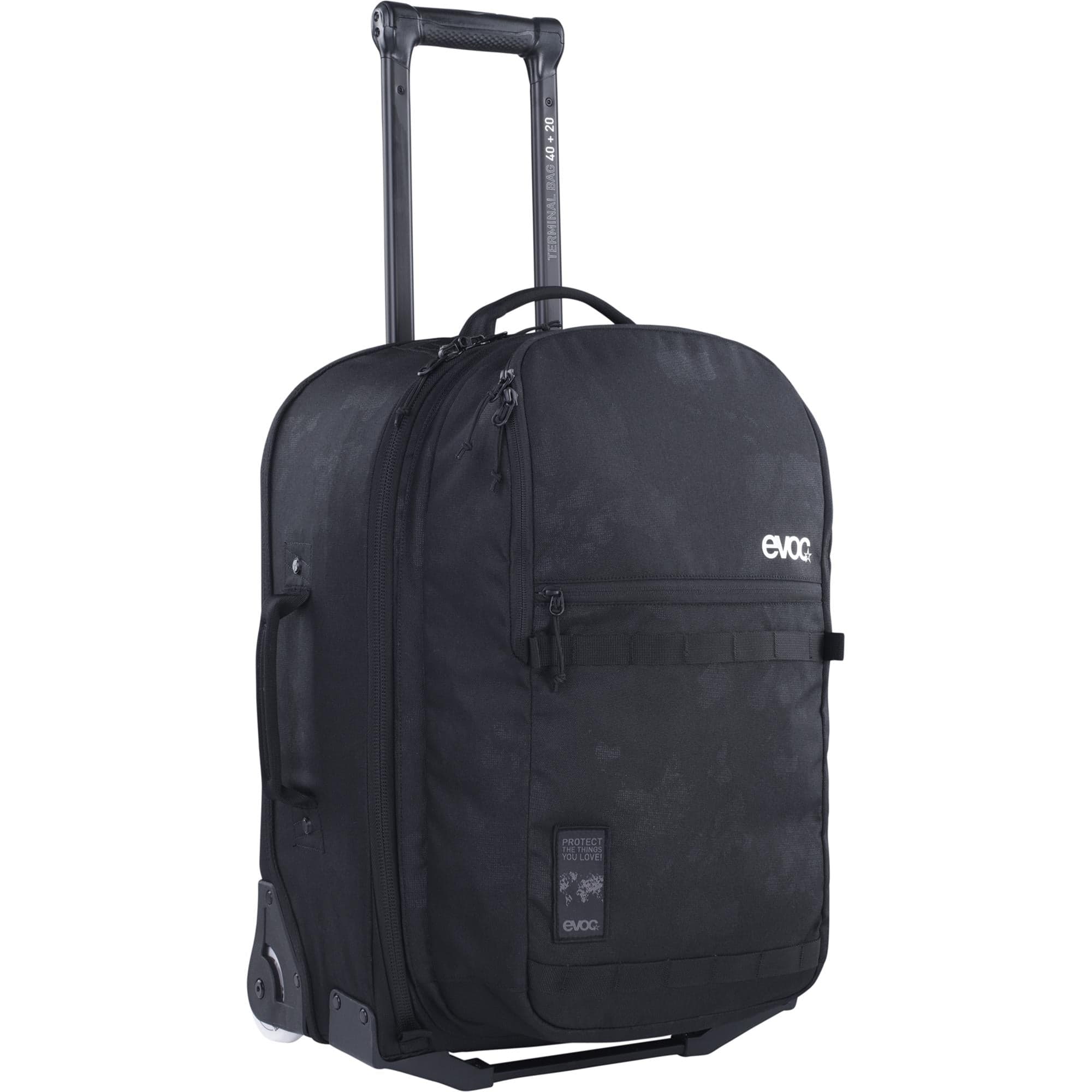 EVOC Terminal Bag 40+20  2026: BLACK ONE SIZE (55X38X21+1