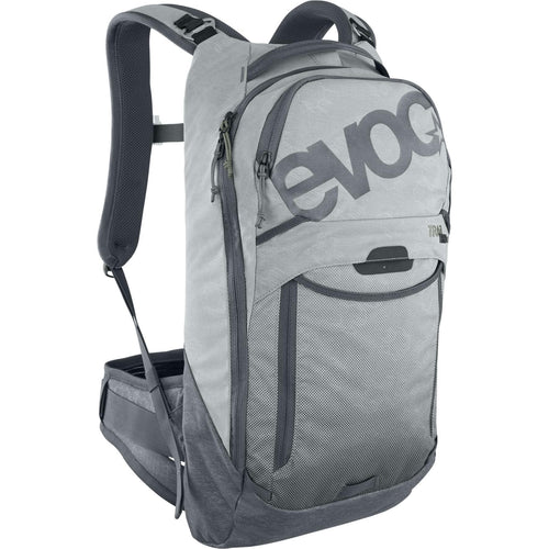 Evoc Trail Pro Protector Backpack 10L 2023: Stone/Carbon Grey S/M