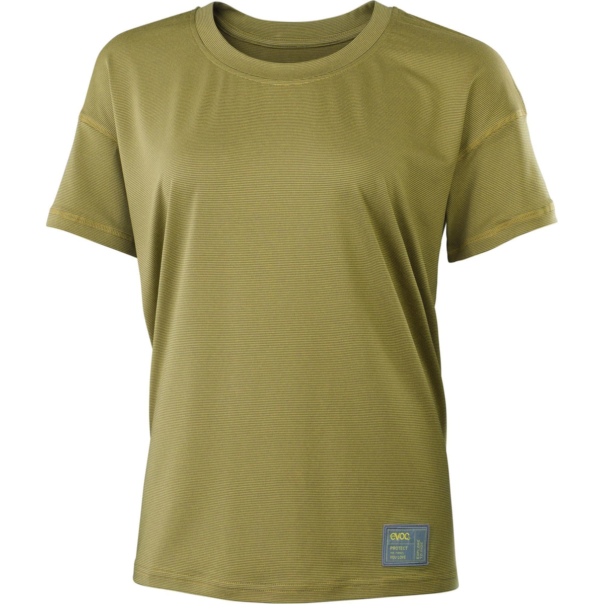EVOC Women's Dry T Shirt 2026: STEEL/SUNFLOWER S