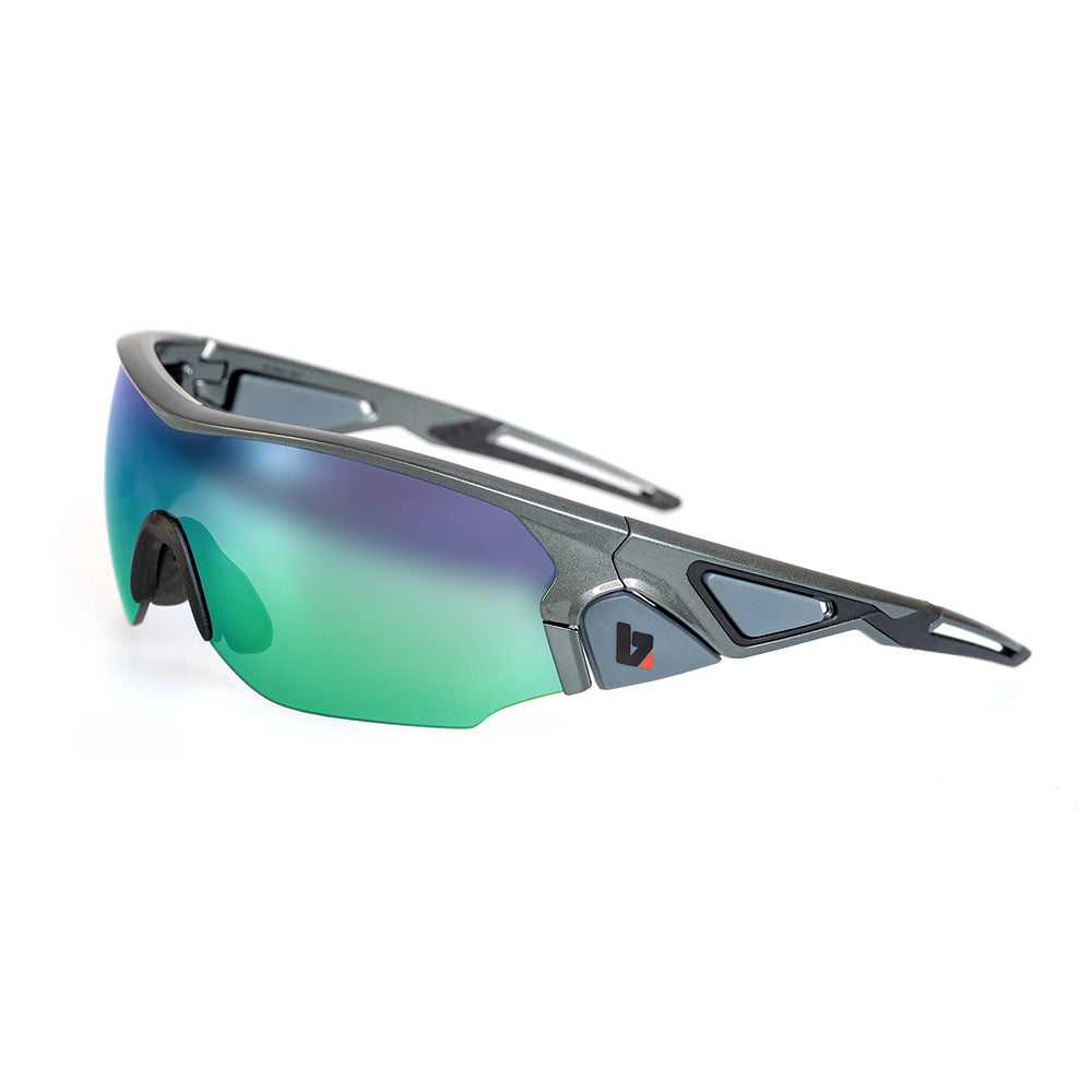BZ Optics Crit Green Mirror One Size Grey/Green