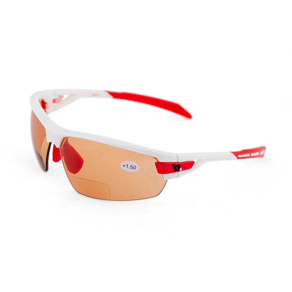 BZ Optics PHO Bi-focal Photochromic HD Lens White/Red +1.50