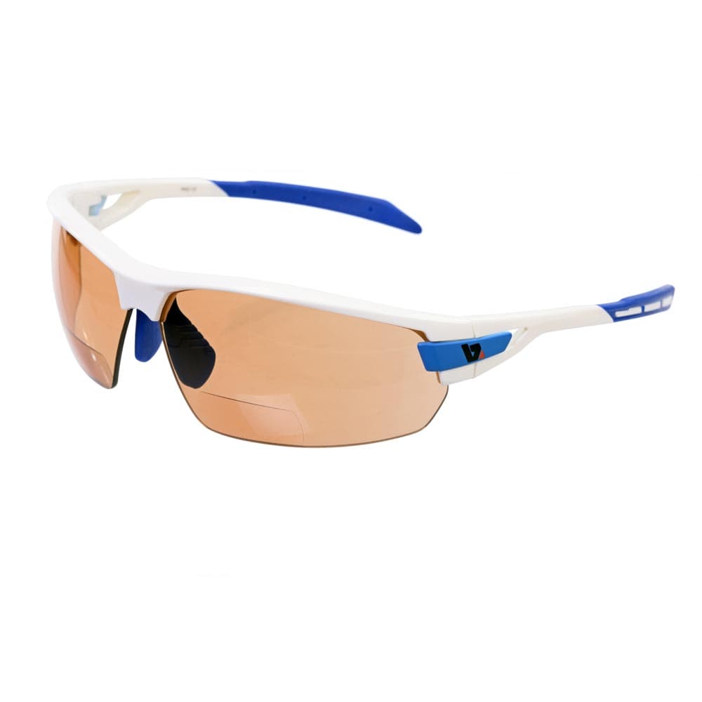 BZ Optics PHO Bi-focal Photochromic HD Lens White/Blue +2.50