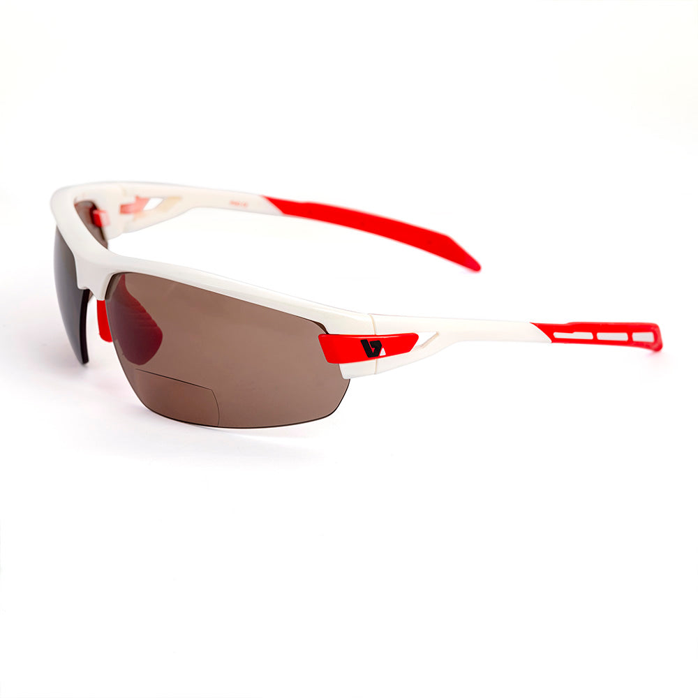 BZ Optics PHO Bi-focal HD Lens White/Red +2.50