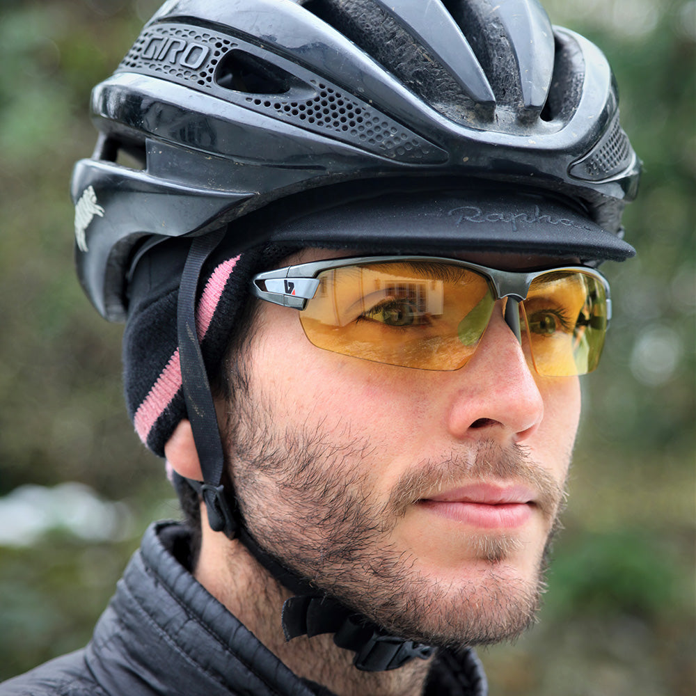 BZ Optics PHO HD Yellow Polarised Glasses Yellow One Size