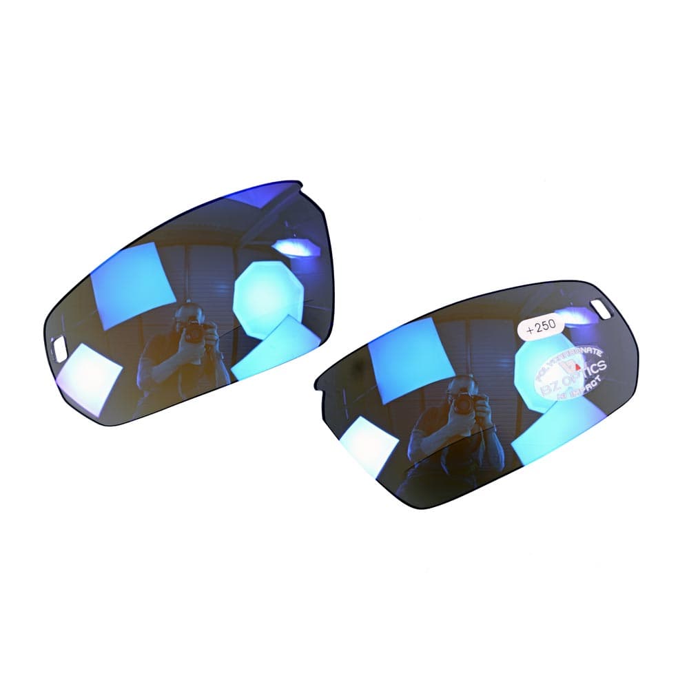 BZ Optics Replacement lenses Blue Mirror +2.00