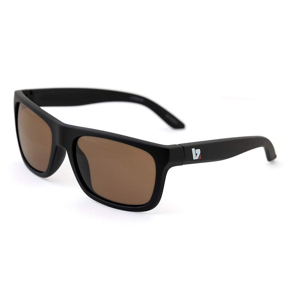 BZ Optics Urban Amber Lens Glasses Black One Size