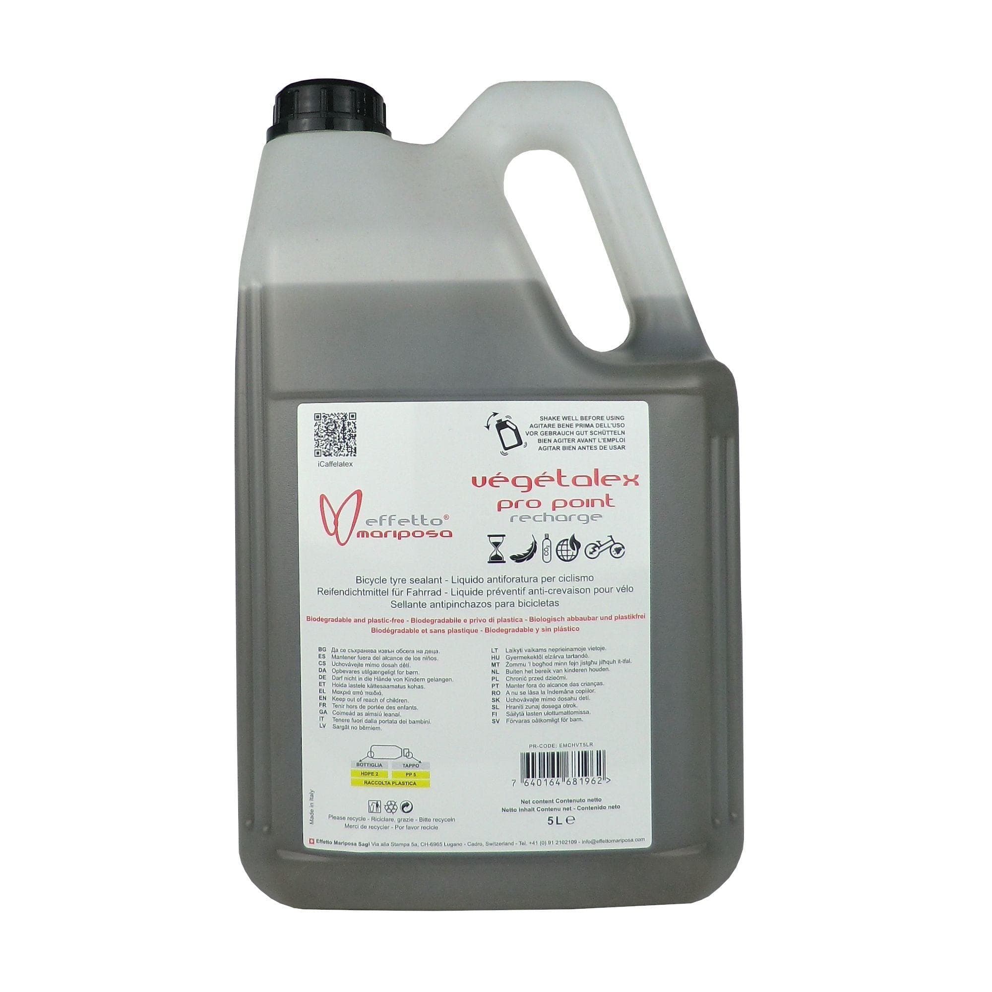 Effetto Vegetalex Tubeless Sealant Pro Point 5L Refill