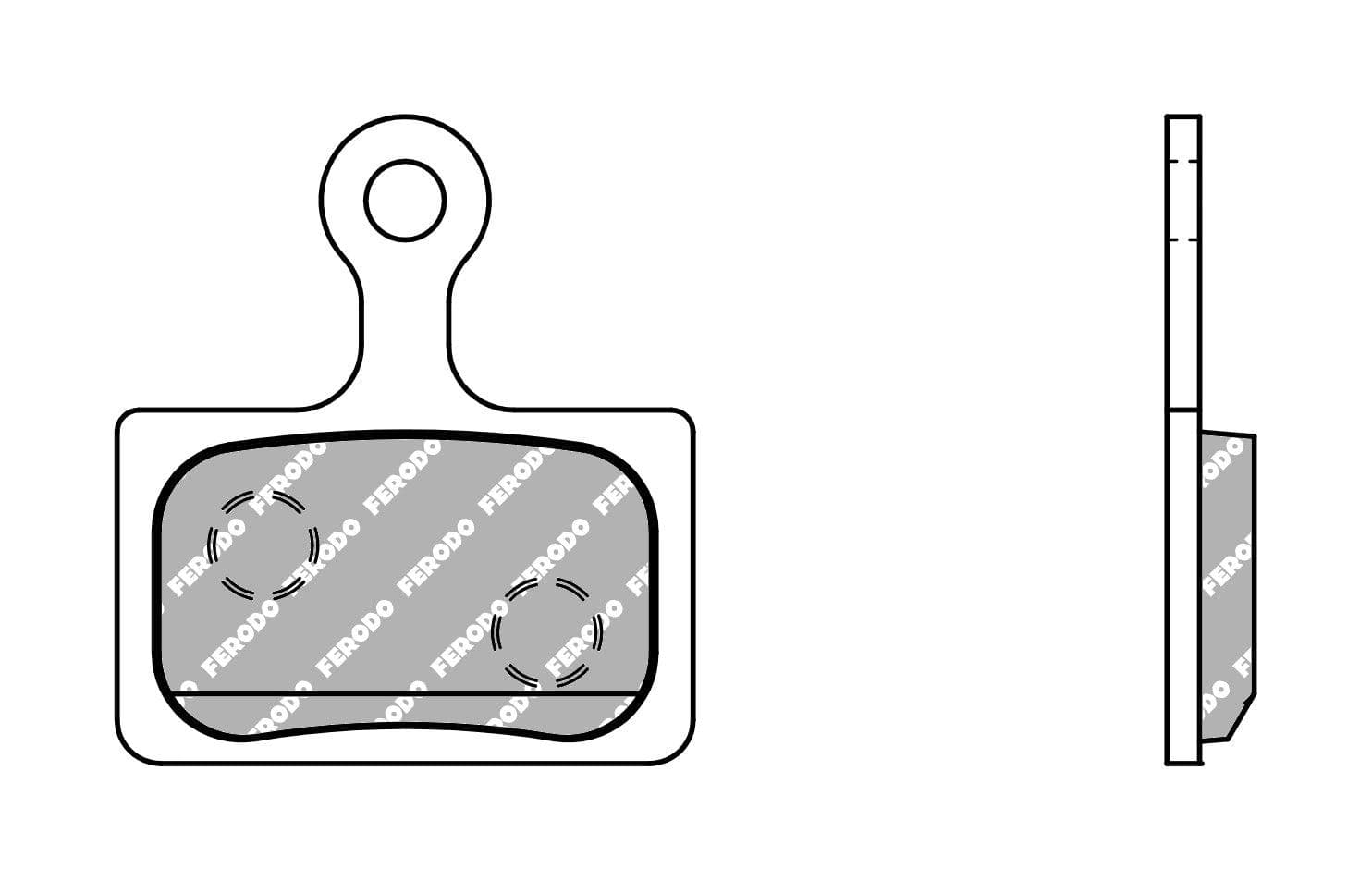 Ferodo Ferodo FE Ebike Disc Pad 009 Shimano