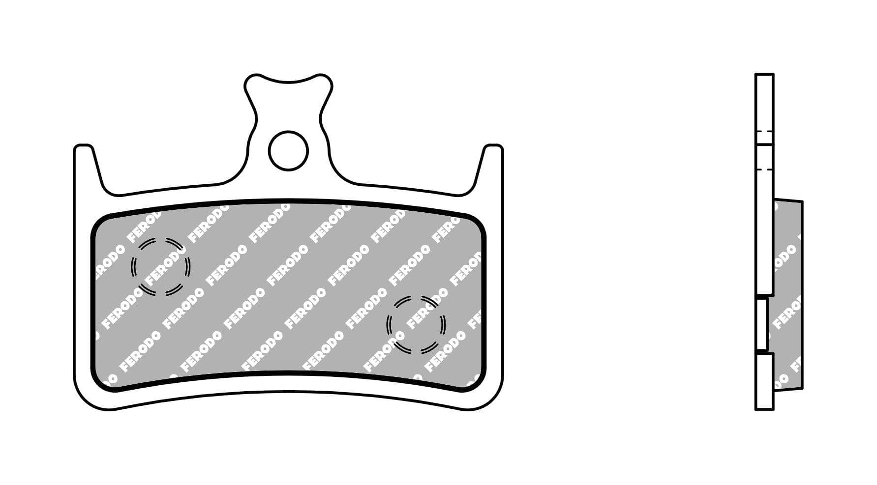 Ferodo Ferodo FE Ebike Disc Pad 016 Hope