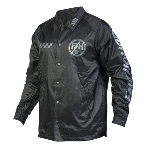 Fasthouse Retrograde Coaches Jacket: Black 2Xl