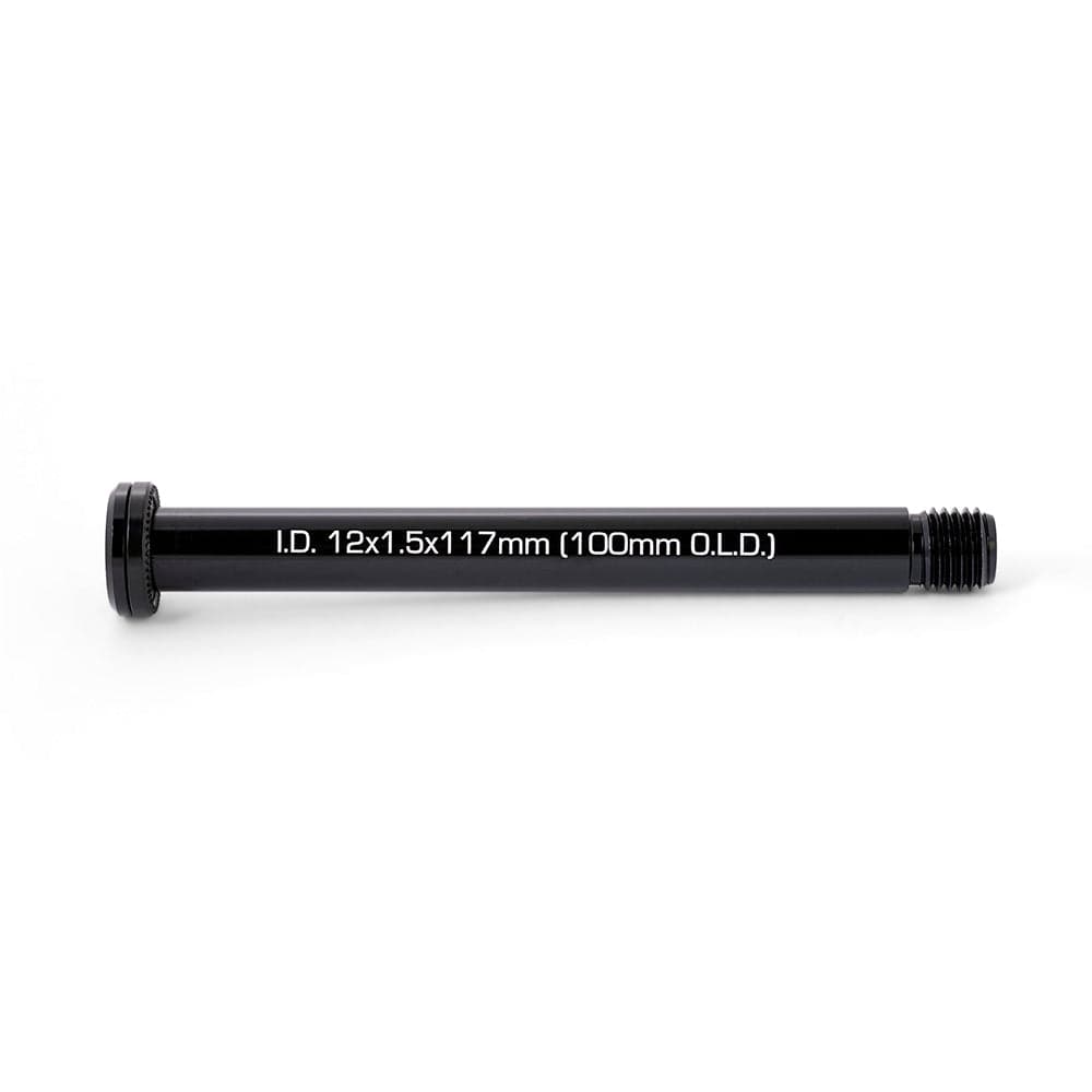 ID 12mm Hex Bolt Thru Axle Black 12x1.5x117mm