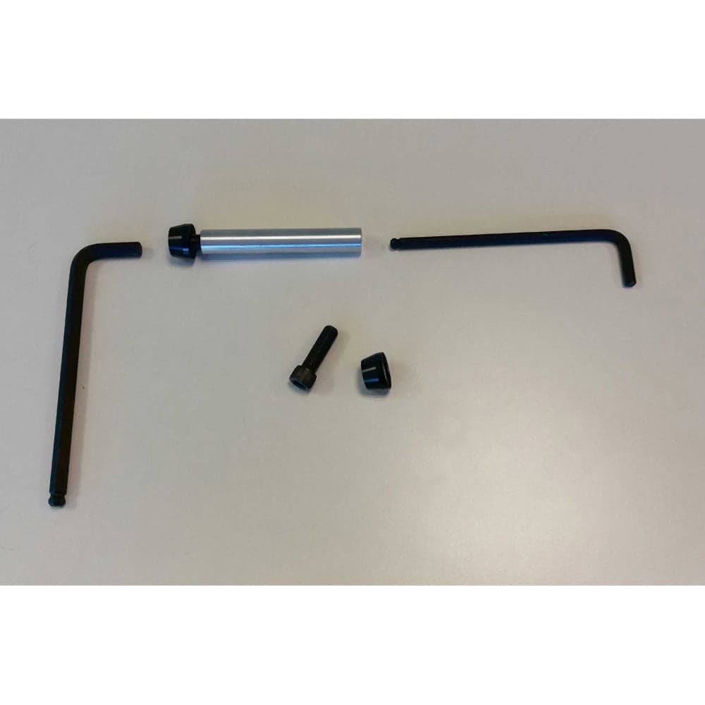 Identiti 15x100mm Thru-axle Hub Conversion Axle Black 15x100mm