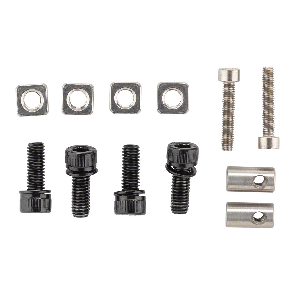 Salsa Alternator Flat Mount Plate FM Hardware Black