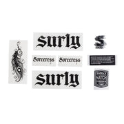 Surly - Bikes/Frames Frame Decal Kit Sorceress HB Black