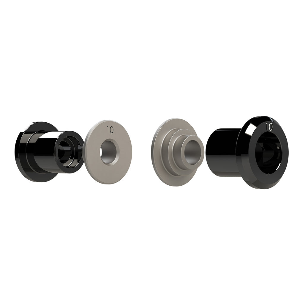 Syndyt Hub Axle Adaptors Pro 10mm Black/Silver