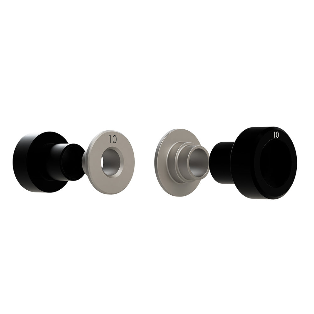 Syndyt Hub Axle Adaptors Expert 10mm Black/Silver