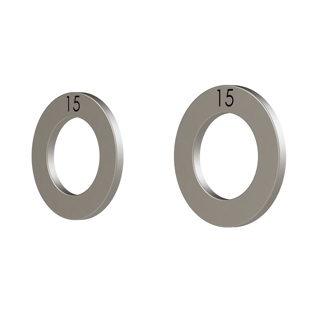 Syndyt Hub  Washer Kit Pro 15mm Silver