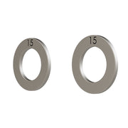 Syndyt Hub  Washer Kit Pro 15mm Silver