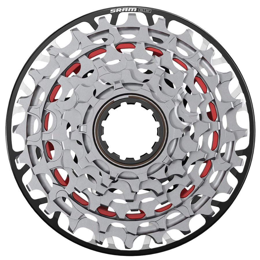 SRAM Cassette XS-797 T-Type 7 Speed Downhill XD:  10-24