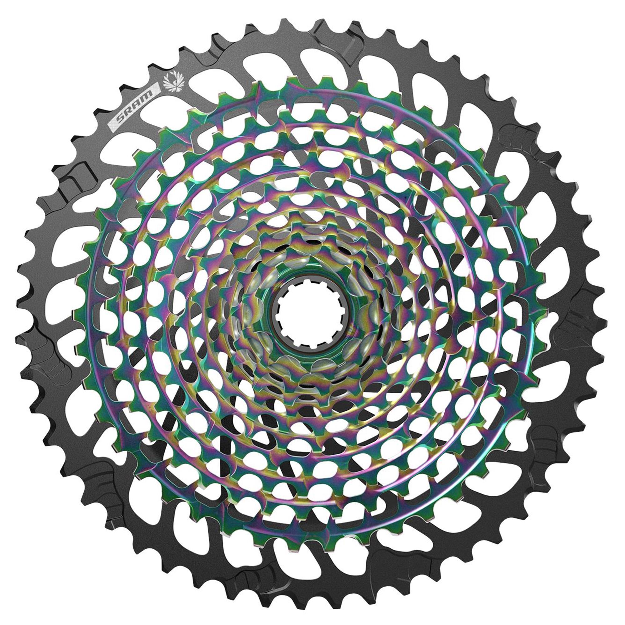 SRAM Cassette XG-1299 Eagle Drivetrain: RAINBOW 10-52T