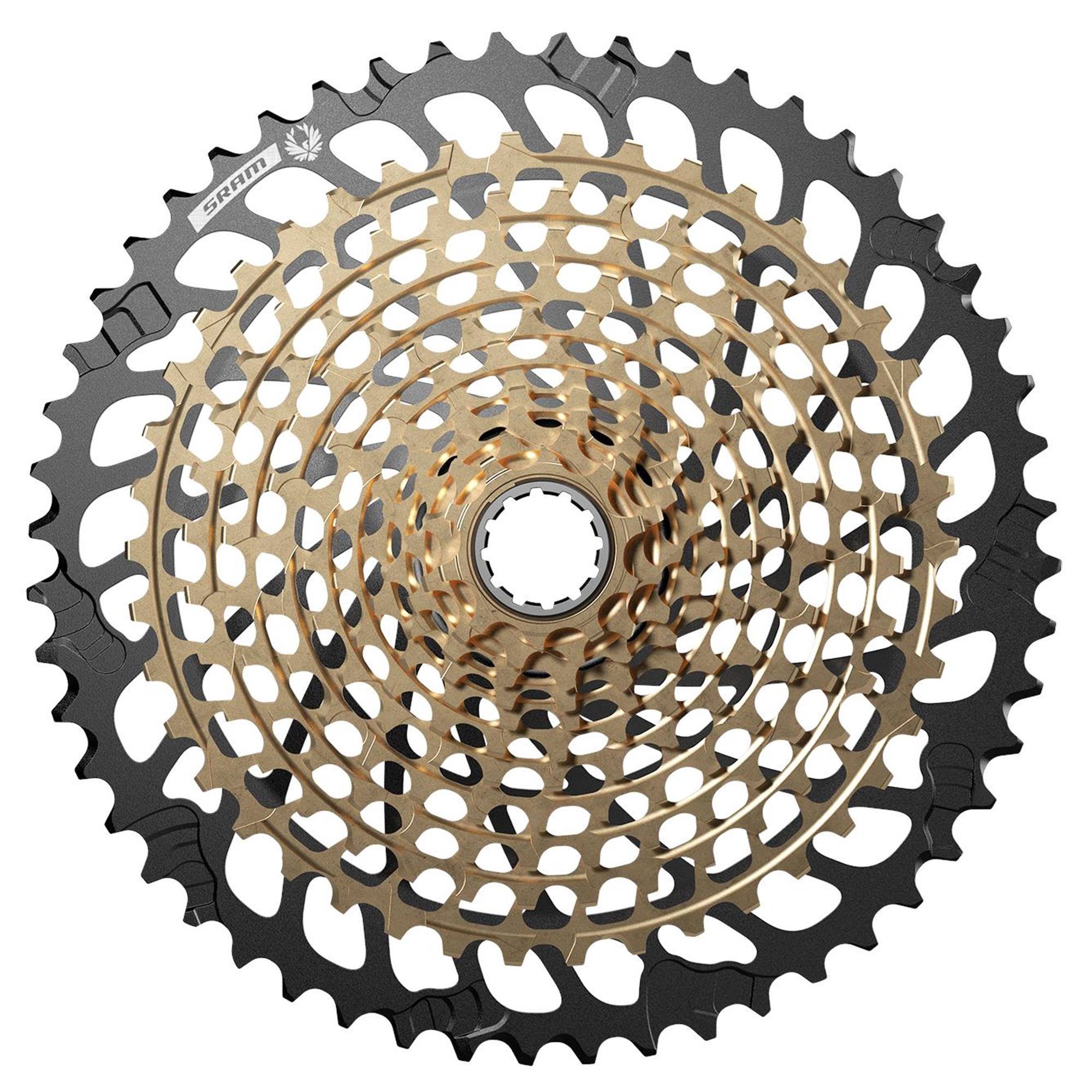 SRAM Cassette XG-1299 Eagle Drivetrain: GOLD 10-52T