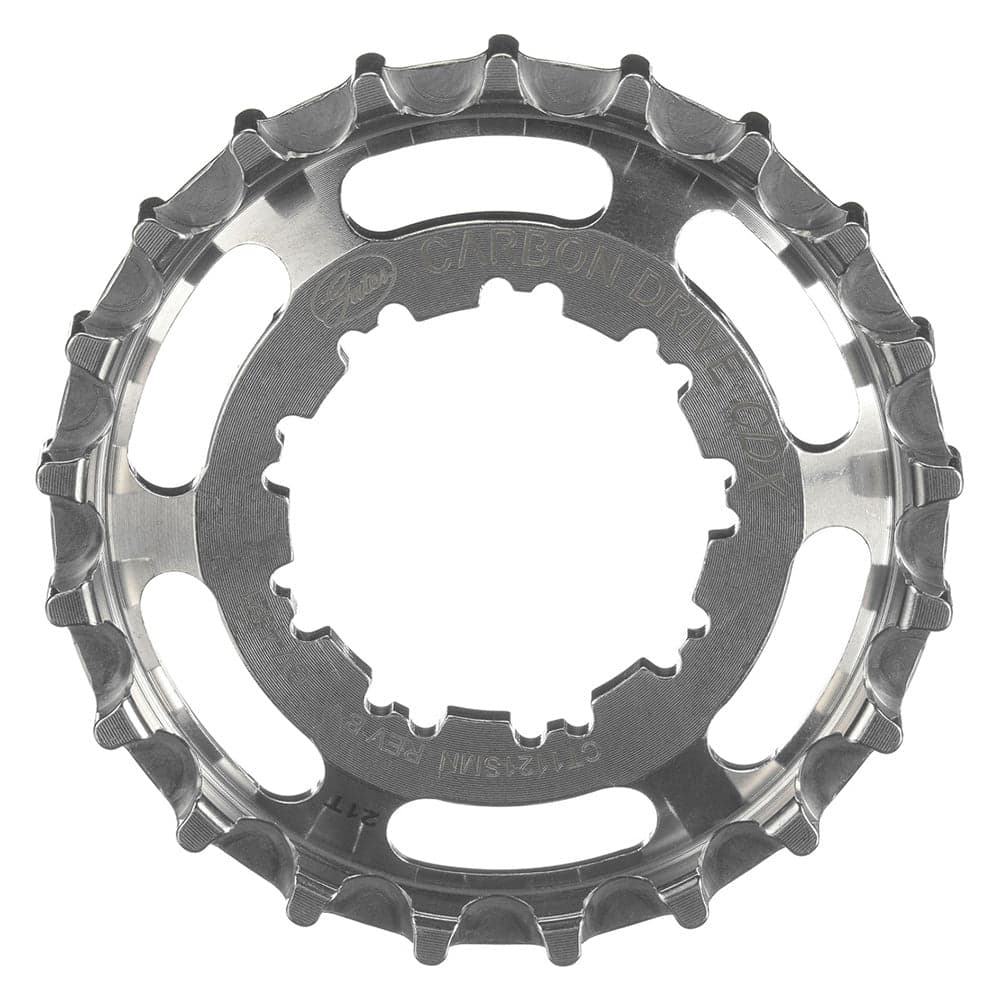 Gates Carbon Drive CDX 9-Spline Sprockets Silver 21T