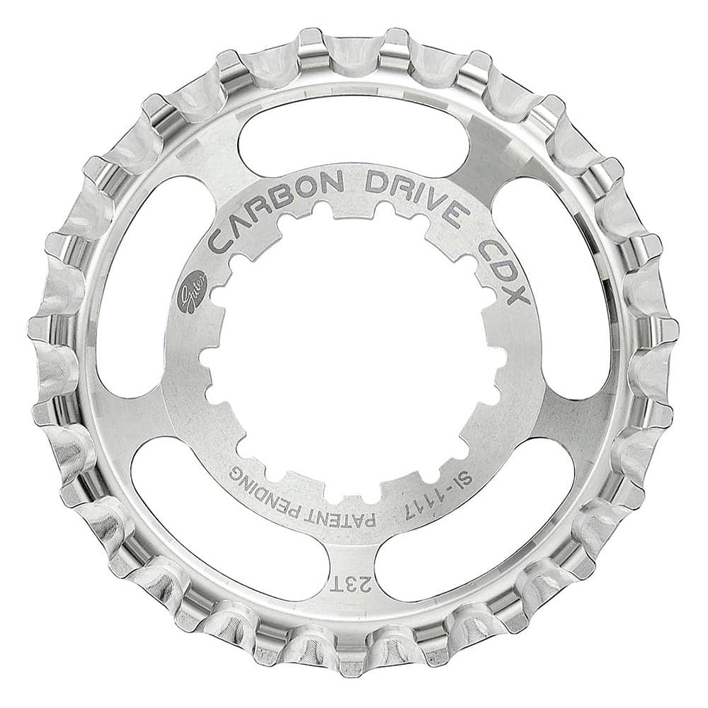 Gates Carbon Drive CDX 9-Spline Sprockets Silver 23T