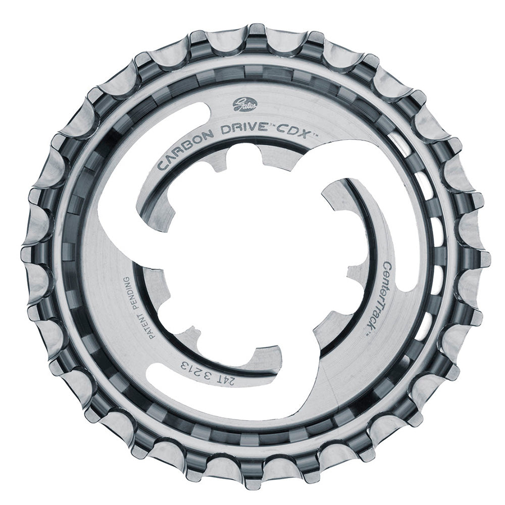 Gates Carbon Drive CDX Enviolo Sprockets Silver 24T
