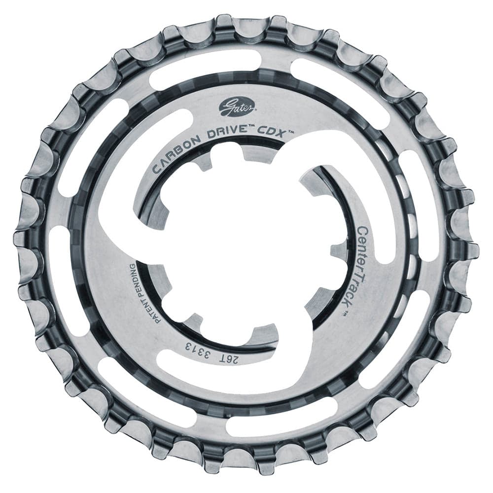 Gates Carbon Drive CDX Enviolo Sprockets Silver 26T