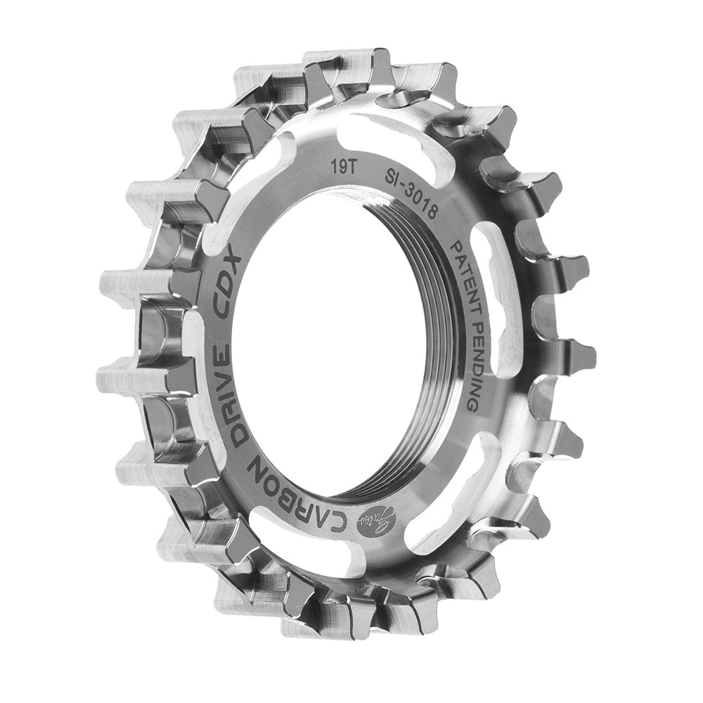Gates Carbon Drive CDX Thread-On Sprocket Silver 19T