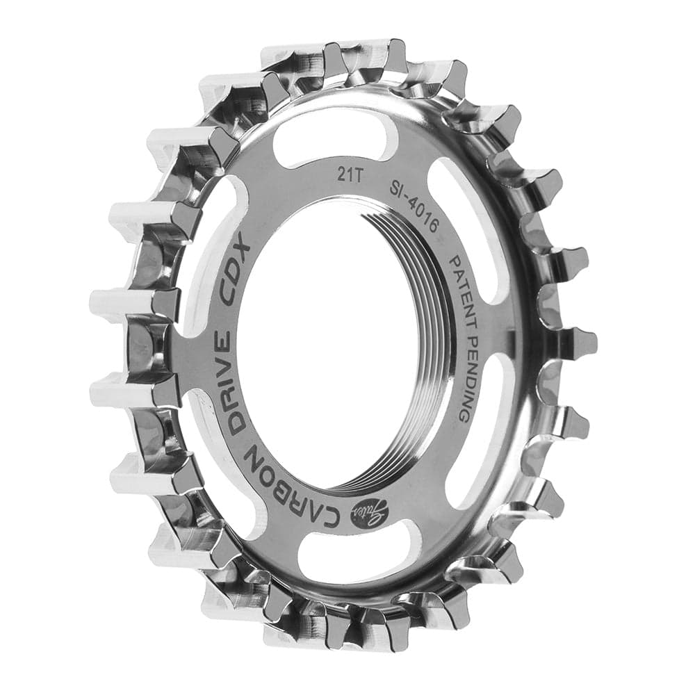 Gates Carbon Drive CDX Thread-On Sprocket Silver 21T