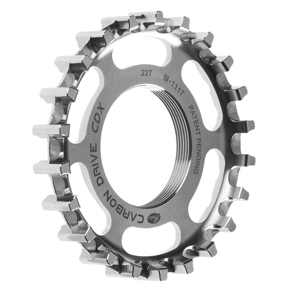 Gates Carbon Drive CDX Thread-On Sprocket Silver 22T