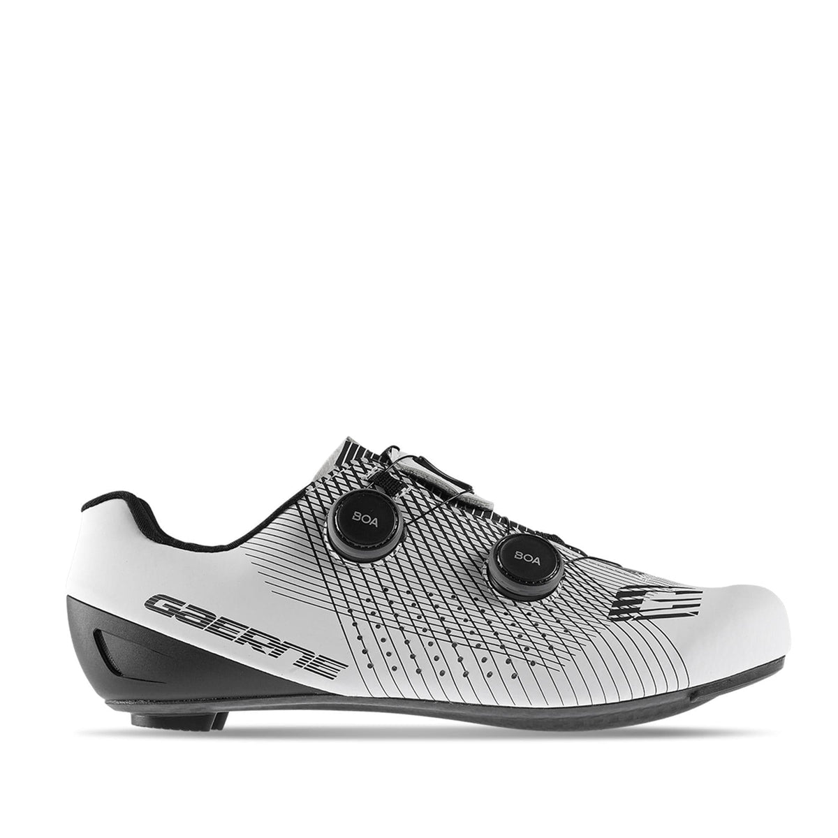 Gaerne Carbon G Fuga Road Cycling Shoes 2025: WHITE/BLACK 42