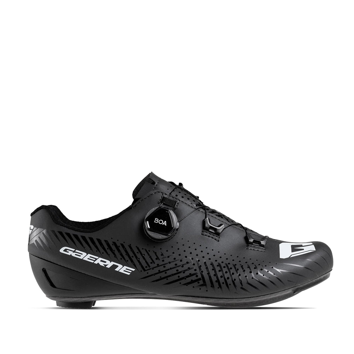 Gaerne Carbon G Tuono Road Cycling Shoes 2025: MATT BLACK 40