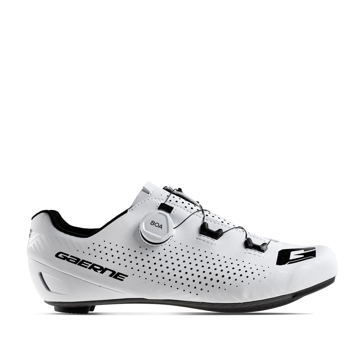Gaerne Carbon G Tuono Road Cycling Shoes 2025: MATT WHITE 47