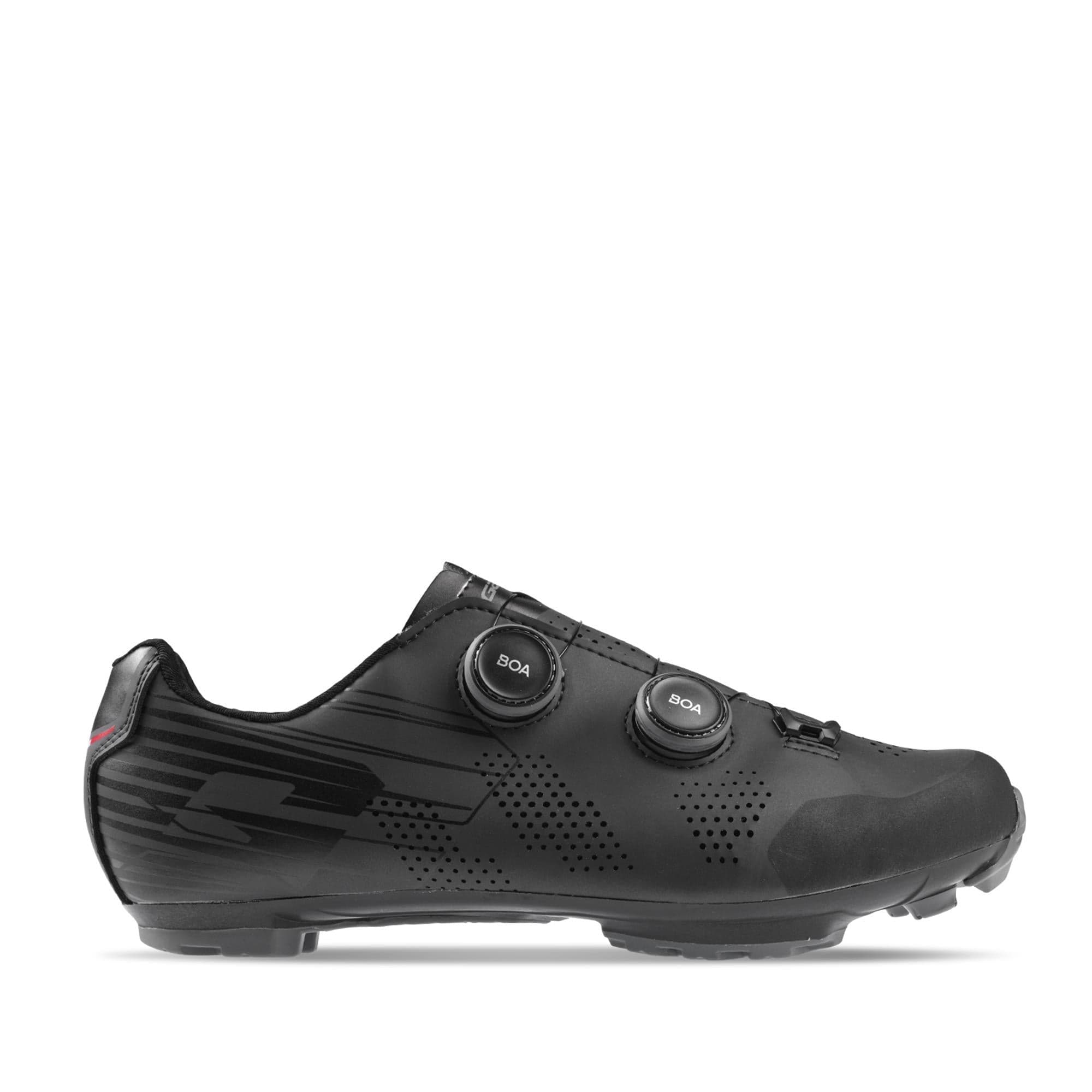 Gaerne Obsidian Gravel Shoes 2025: BLACK 44