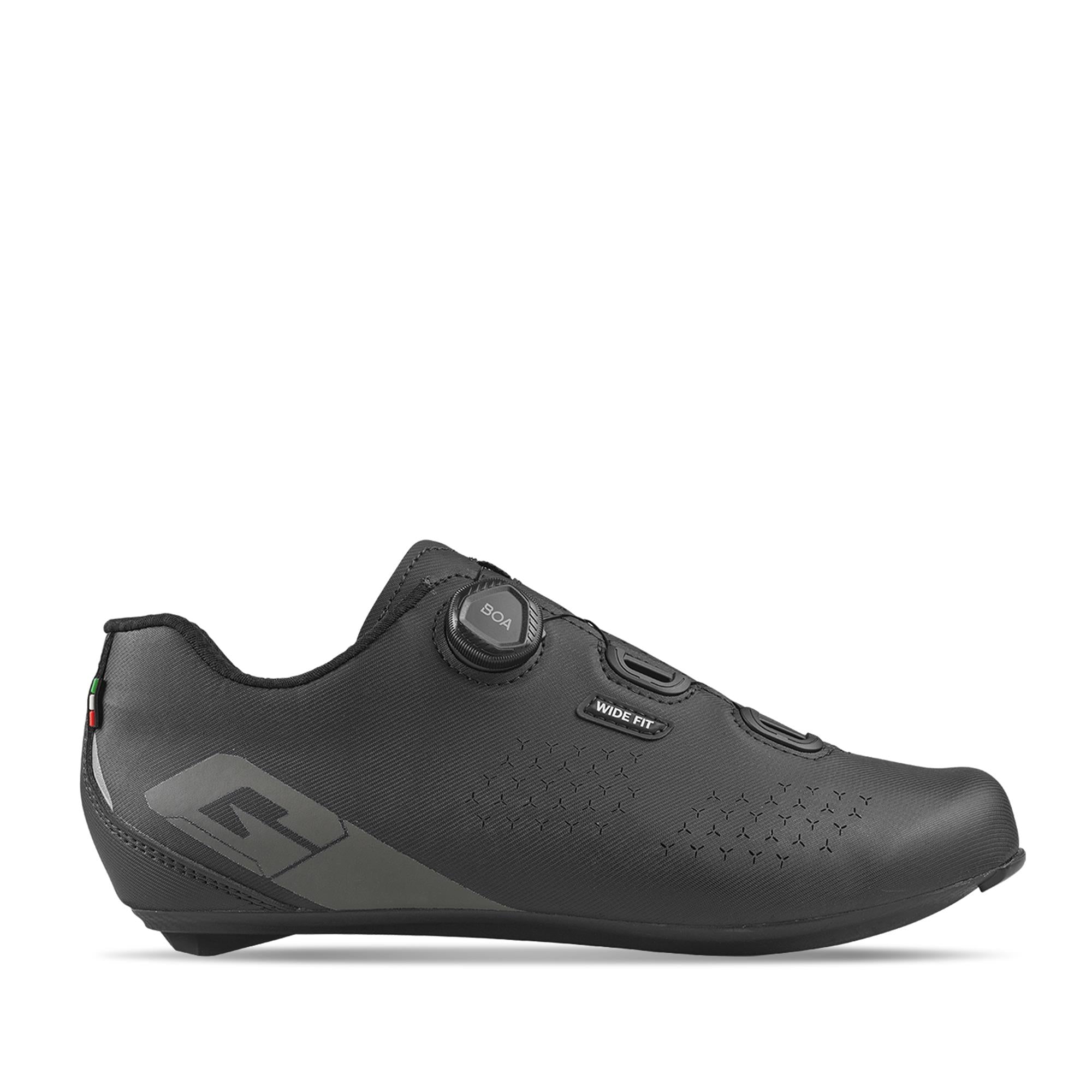 Gaerne Sprint Plus Wide Cycling Shoes 2026: BLACK 43