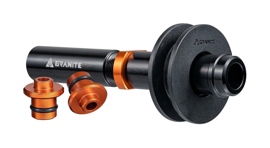 Granite Chaindock - Thru Axle dummy hub with chain hanger wheel