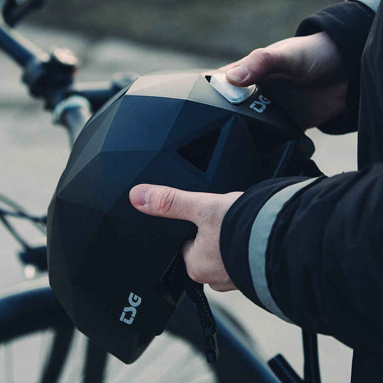 TSG Geo Urban Helmet Satin Black