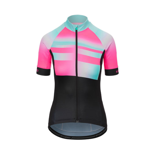 Giro Women'S Chrono Sport Short Sleeve Jersey 2022: Screaming Teal Degree S
