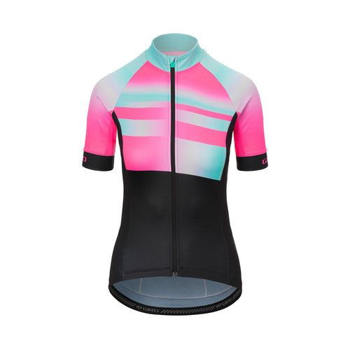 Giro Women'S Chrono Sport Short Sleeve Jersey 2022: Screaming Teal Degree Xs