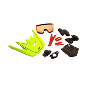 Giro Cipher Visor: Matt White/Black